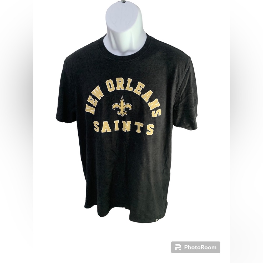 Black New Orleans Saints Short Sleeve Shirt Men’s Size‎ Large